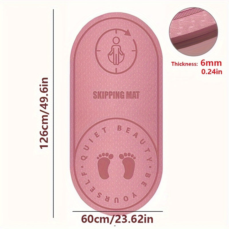 Komfortabel TPE sjippetovsmåtte – stødabsorberende og skridsikker 5