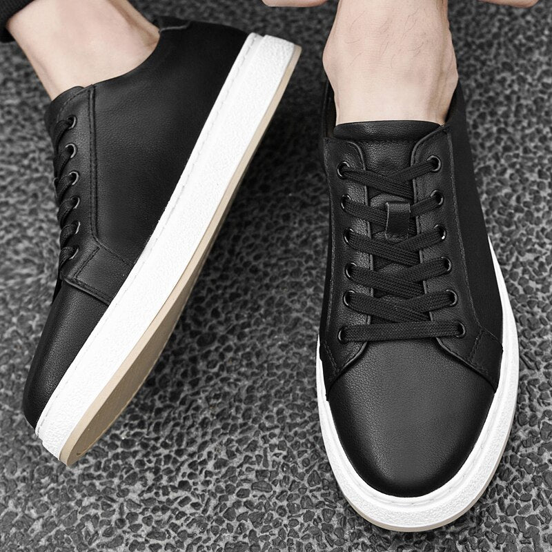 Komfortable fritidssko til mænd med skridsikker gummisål 2