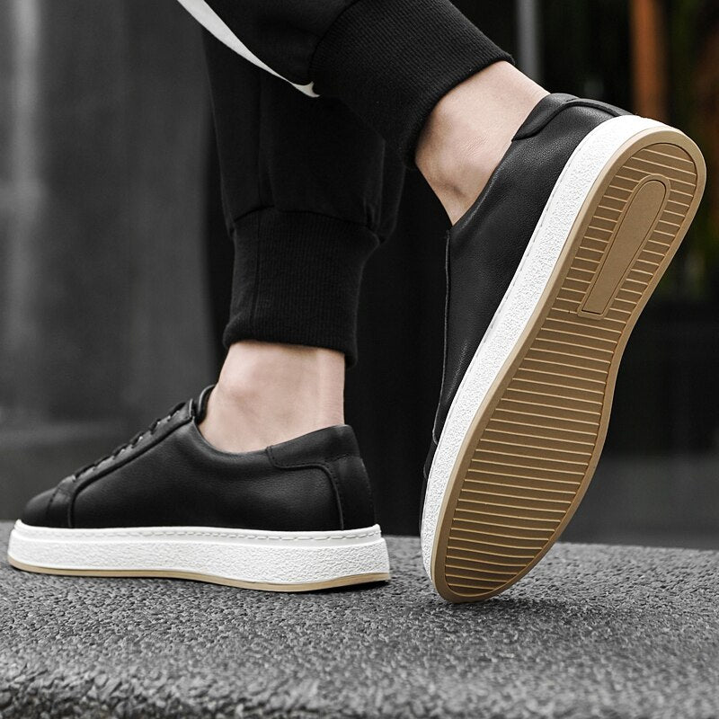 Komfortable fritidssko til mænd med skridsikker gummisål 3