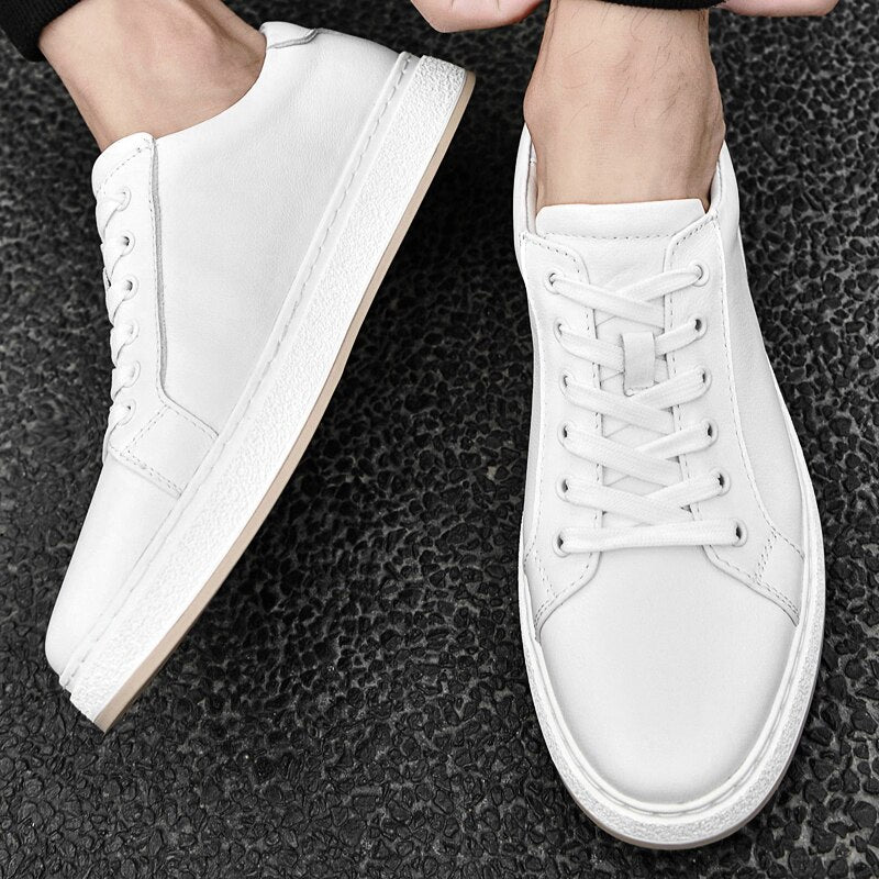 Komfortable fritidssko til mænd med skridsikker gummisål 6