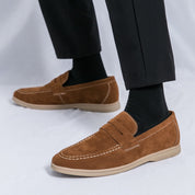 Komfortable slip-on loafers til mænd i slidstærk gummiblanding 2