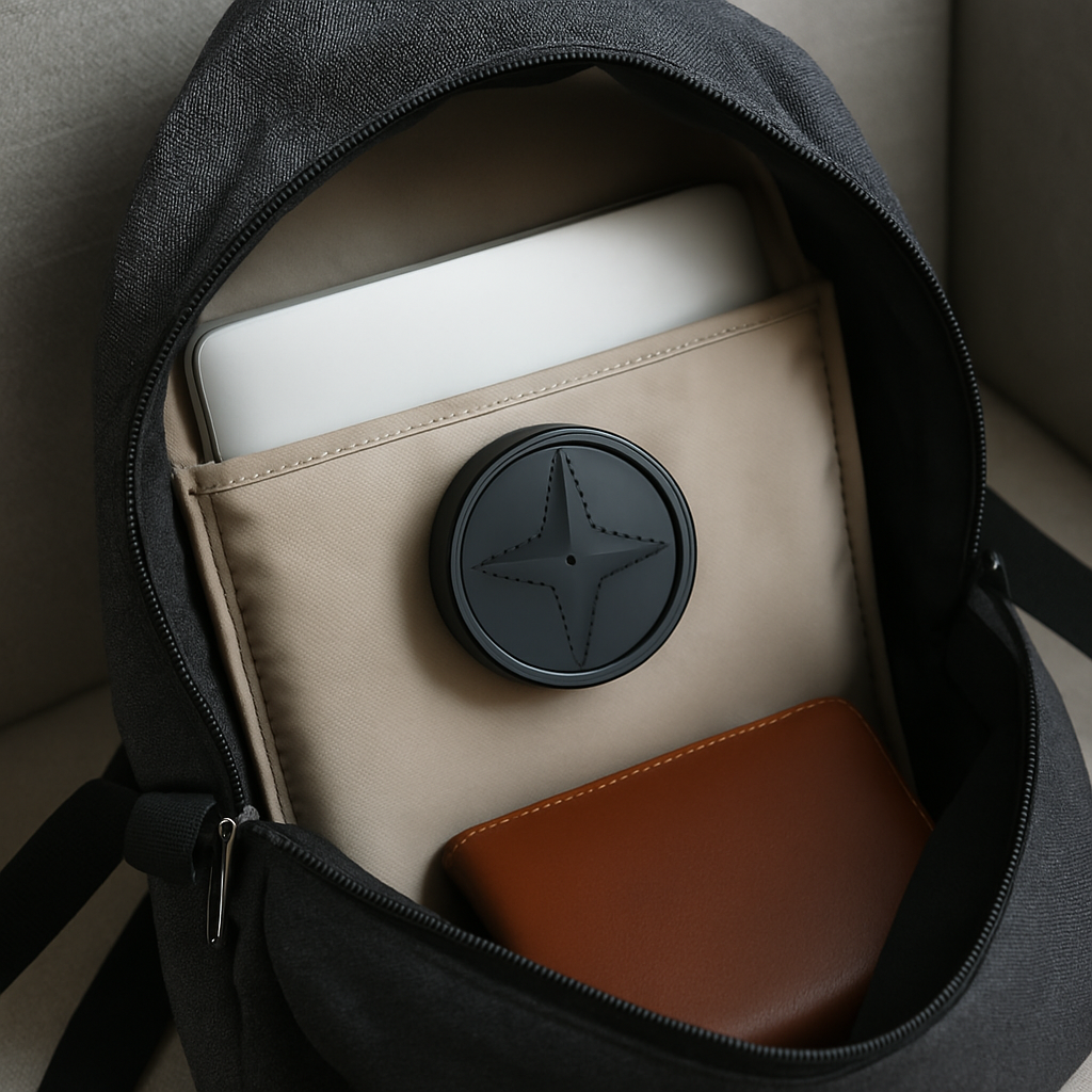 Kompakt magnetisk GPS-tracker – Sporing i realtid af køretøjer, kæledyr og værdigenstande – USB-genopladelig 2