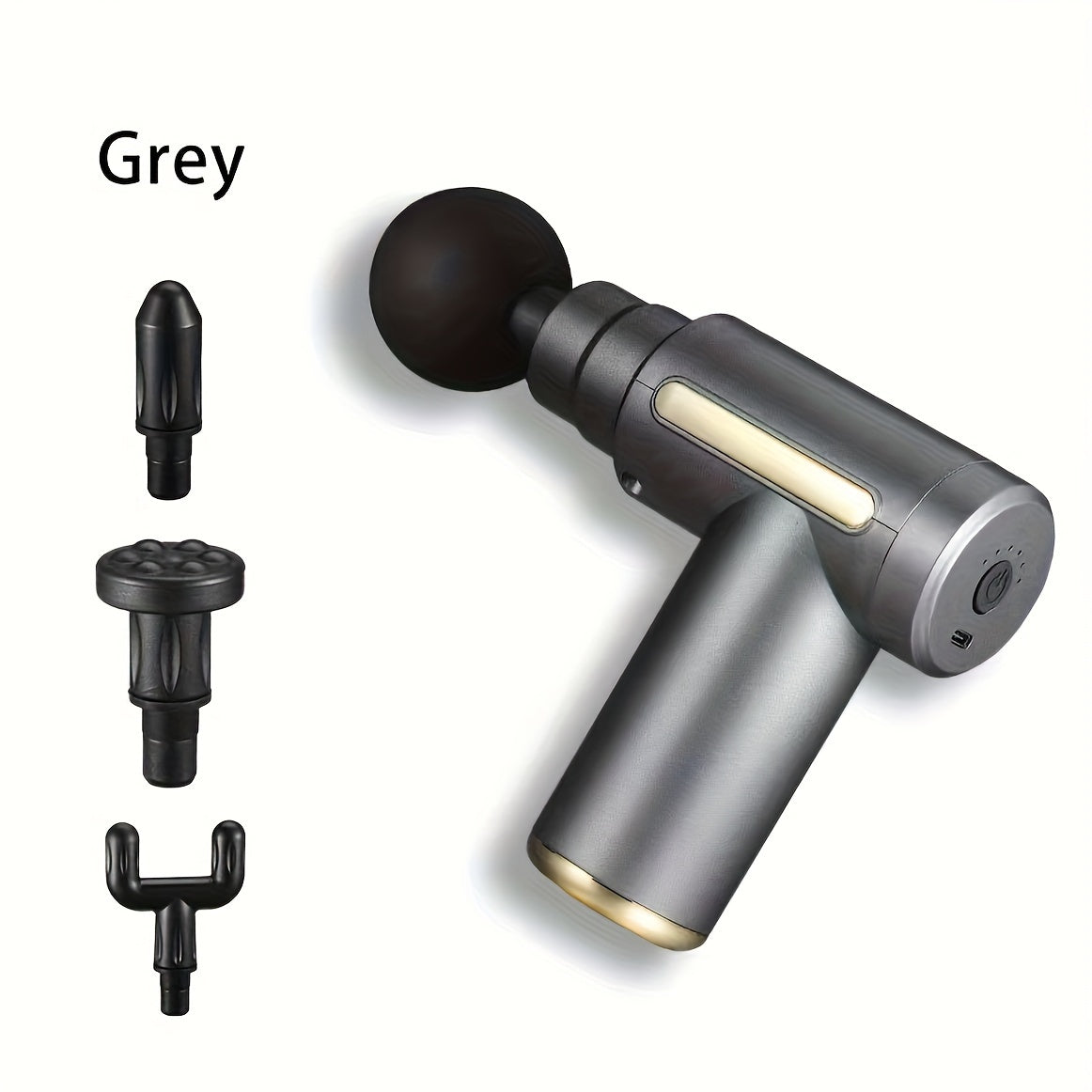 Kompakt massagepistol - Kraftig afslapning for ryg og nakke med stil 5