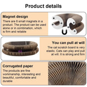 Kradsebræt til katte med magisk organ 5