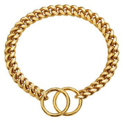 Kraftigt hundehalsbånd 0