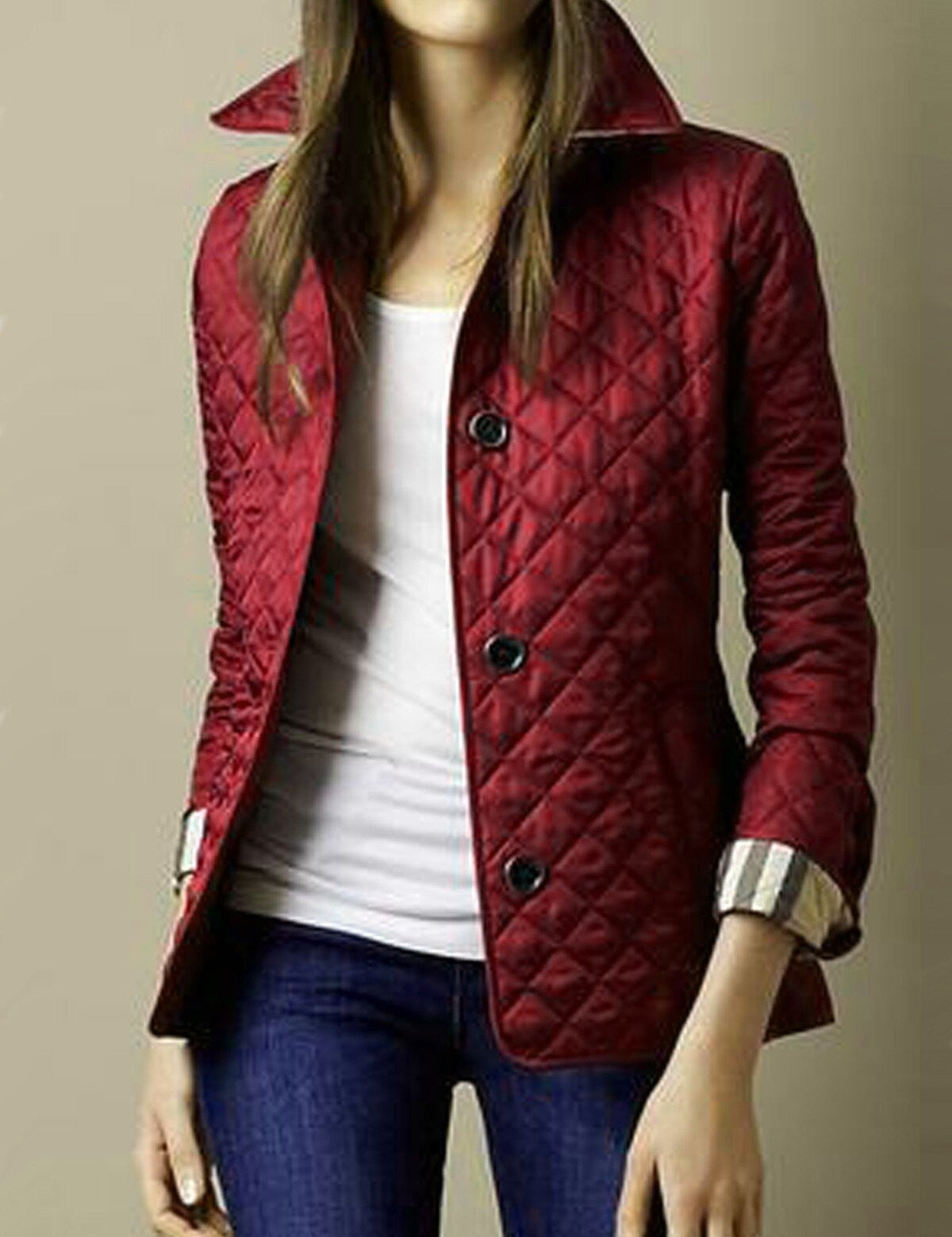 Kylee | Dame casual dynejakke | Button-down 0