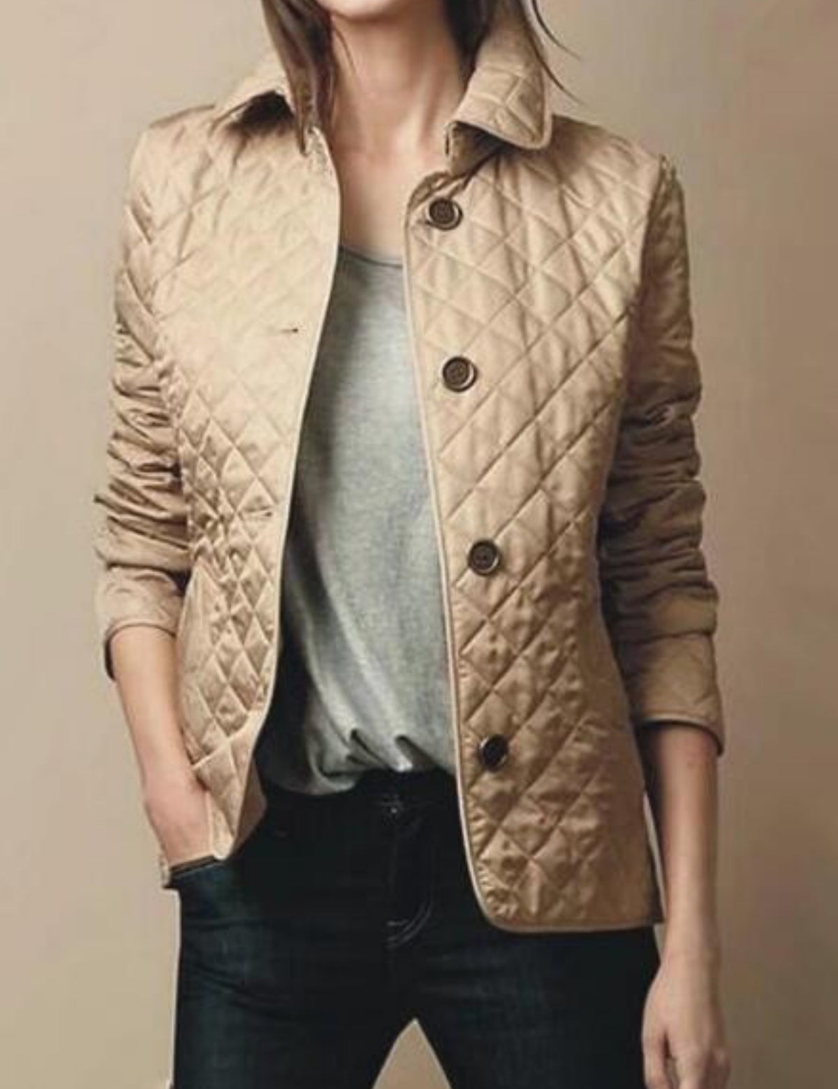 Kylee | Dame casual dynejakke | Button-down 2