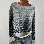 Luna | Grå Casual Efterårs sweater