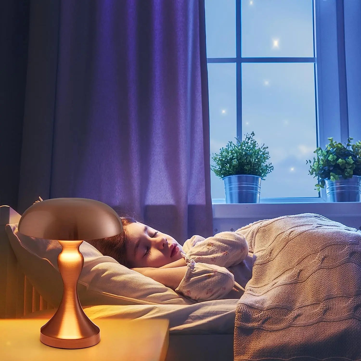 HaloBay | Moderne Stilfuld Bordlampe