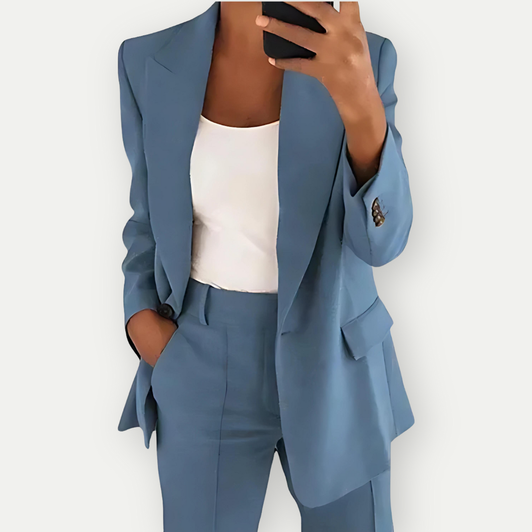 Alliyah | Premium Blazer Sæt til Damer – Elegant og Komfortabel Business Outfit