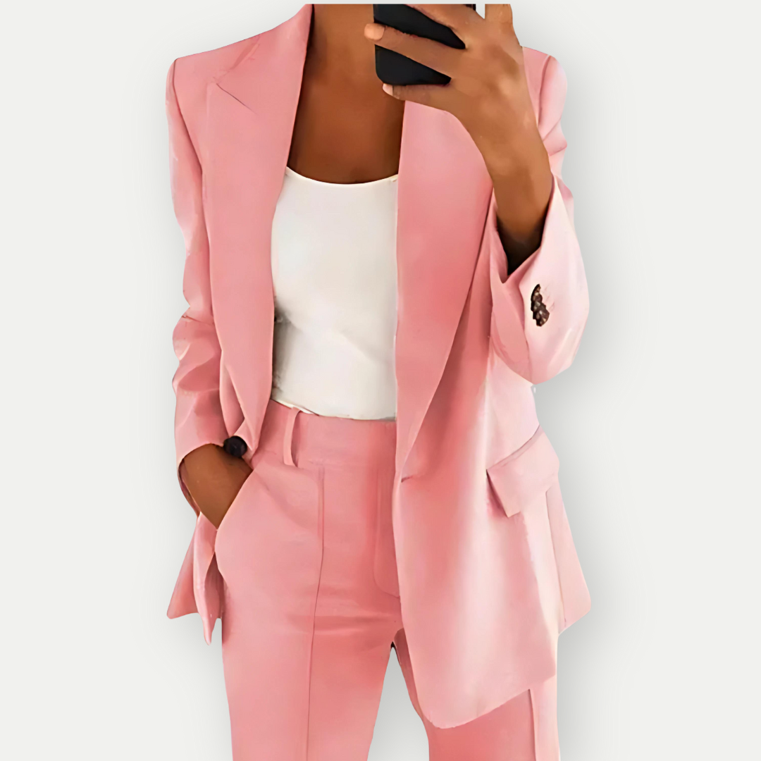 Alliyah | Premium Blazer Sæt til Damer – Elegant og Komfortabel Business Outfit