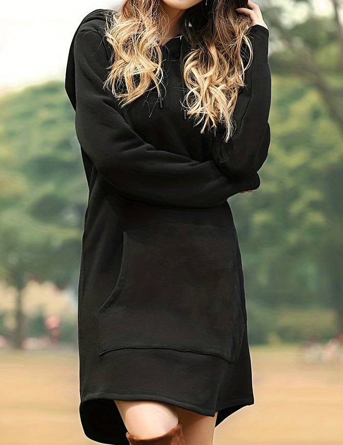 Lange hoodiejurken voor dames | Casual 2