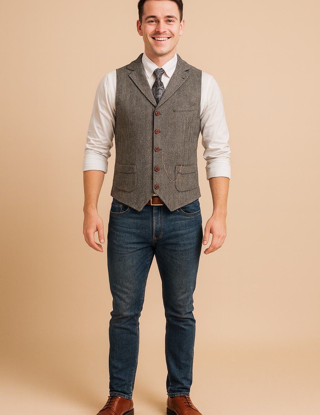 Lechosław | Klassisk herrevest 0