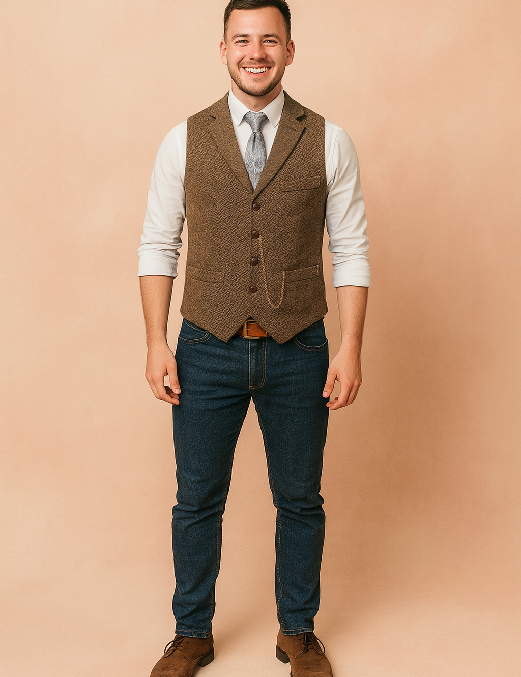 Lechosław | Klassisk herrevest 1