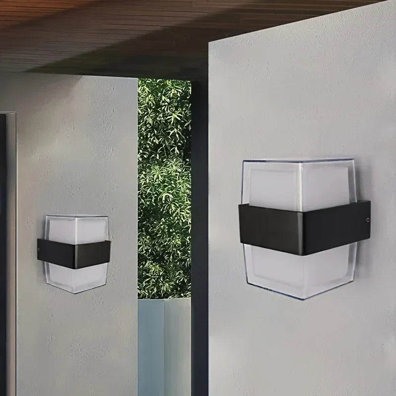 WallGlow | Moderne udendørs væglampe til have- og terrasselysning