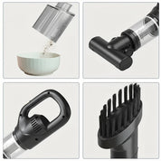 Ledningsfri, genopladelig håndstøvsuger – Højsugende cyklonstøvsuger til hjem, bil og kontor, USB-opladning 2