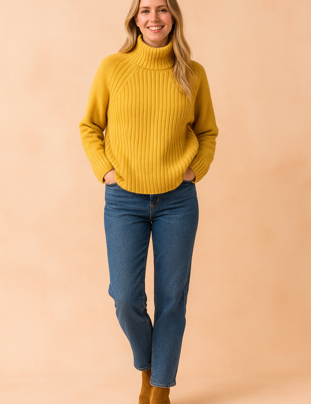Lena | Højhalset sweater 0