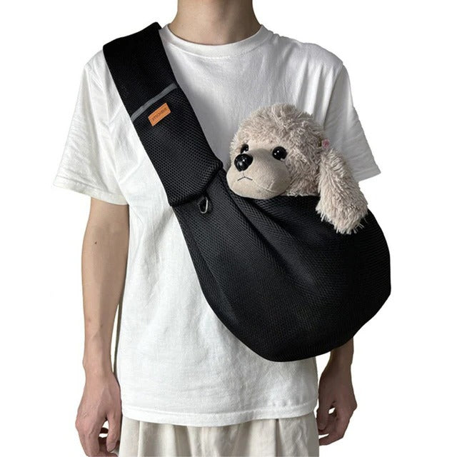 Let og åndbar crossbody-taske til hunde 1
