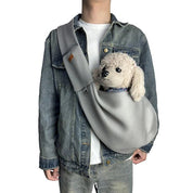 Let og åndbar crossbody-taske til hunde 3