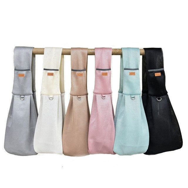 Let og åndbar crossbody-taske til hunde 6