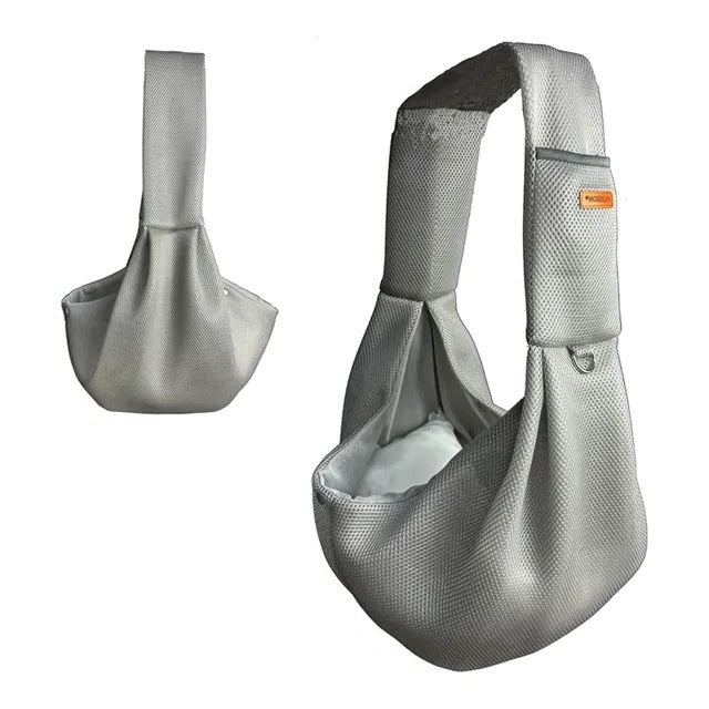 Let og åndbar crossbody-taske til hunde 7