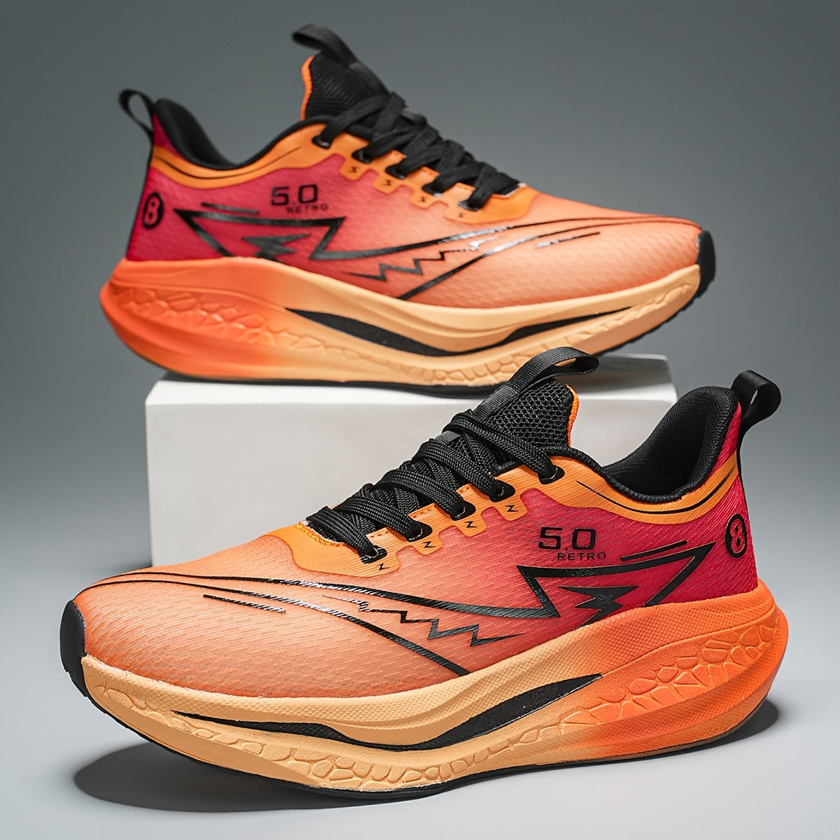 Lette, åndbare løbesko til mænd – stilfulde udendørssko 1