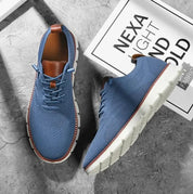 Lette herresneakers i behagelig strikblanding 7