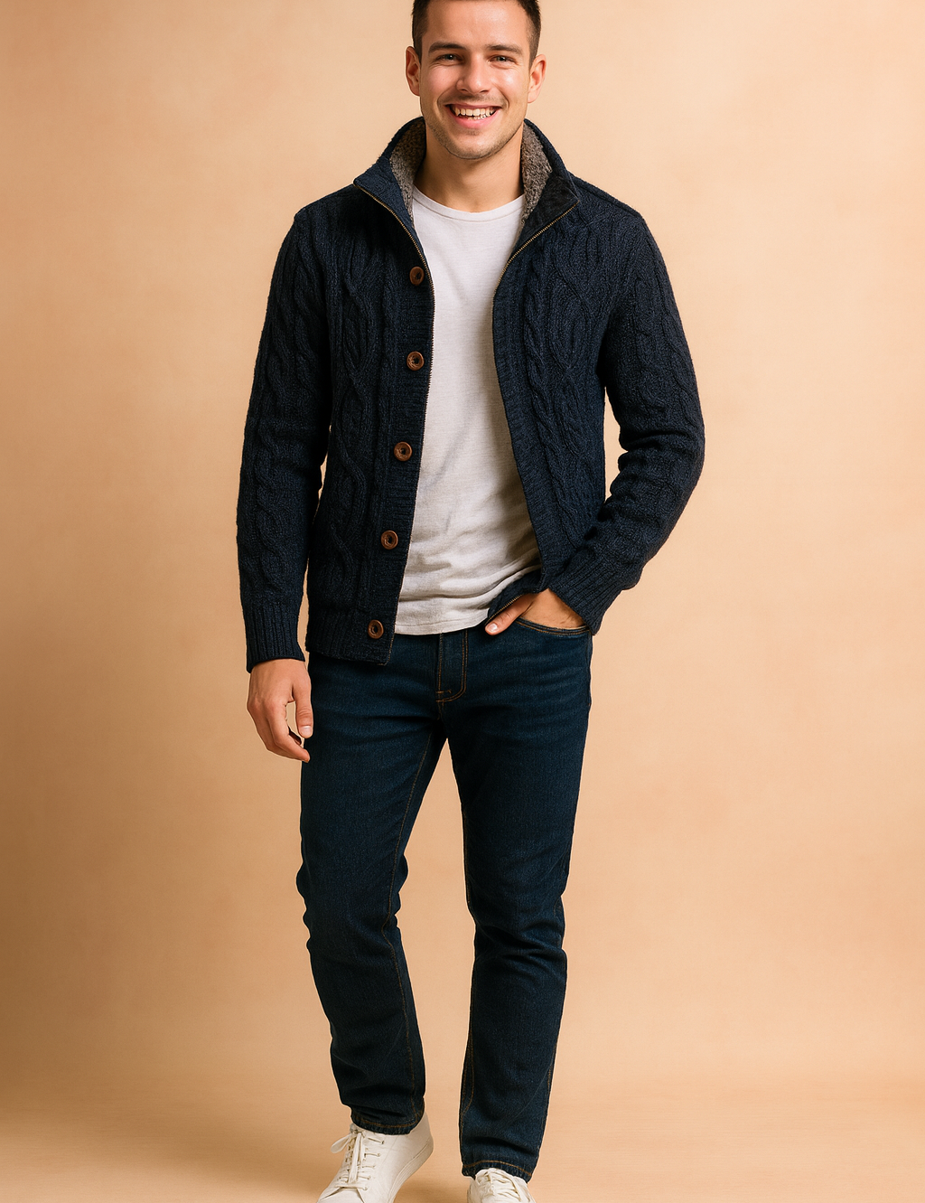 Lutwin | Klassisk cardigan til kolde dage 1