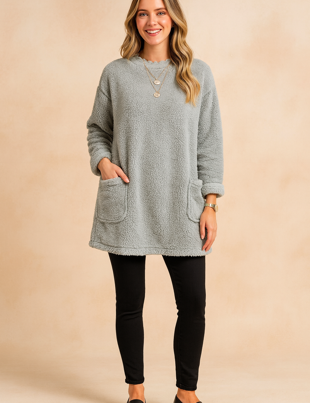 Lyka | Klassisk oversized casual sweater 0
