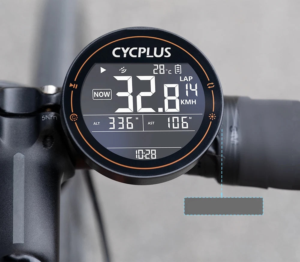 M2 GPS-cykelcomputer – Vandtæt trådløs cykelhastighedsmåler med ANT+ og Bluetooth til præstationsmåling og navigation i realtid 4