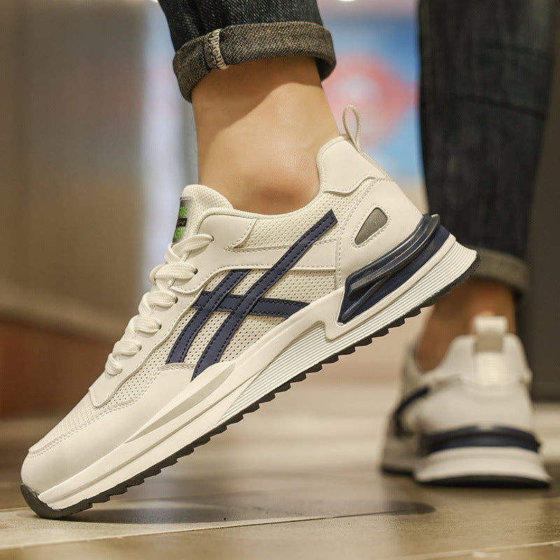 Mænds Åndbare Løbesko Komfortabel Mesh Gummi 0