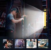 Magnetisk LED-arbejdslysbjælke – Genopladelig 5200mAh lampe til bilreparationer, belysning under motorhjelmen og udendørs nødbelysning 5