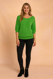 Margaret | Åben sweater med sænkede ærmer 6