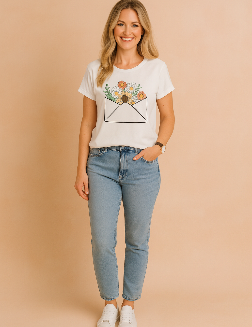 Margaret | Stijlvol T-shirt met print 1