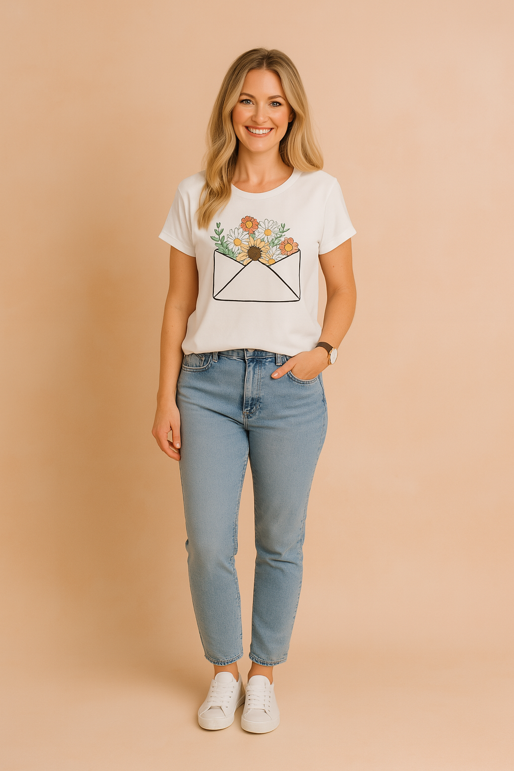 Margaret | Stijlvol T-shirt met print 1
