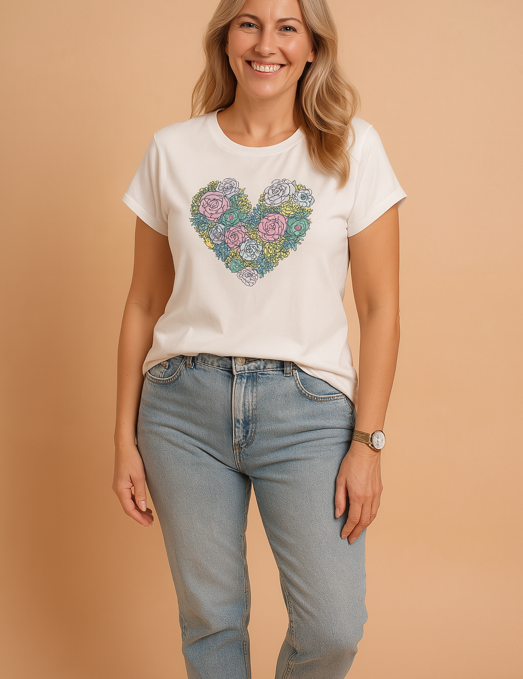 Margaret | Stijlvol T-shirt met print 2
