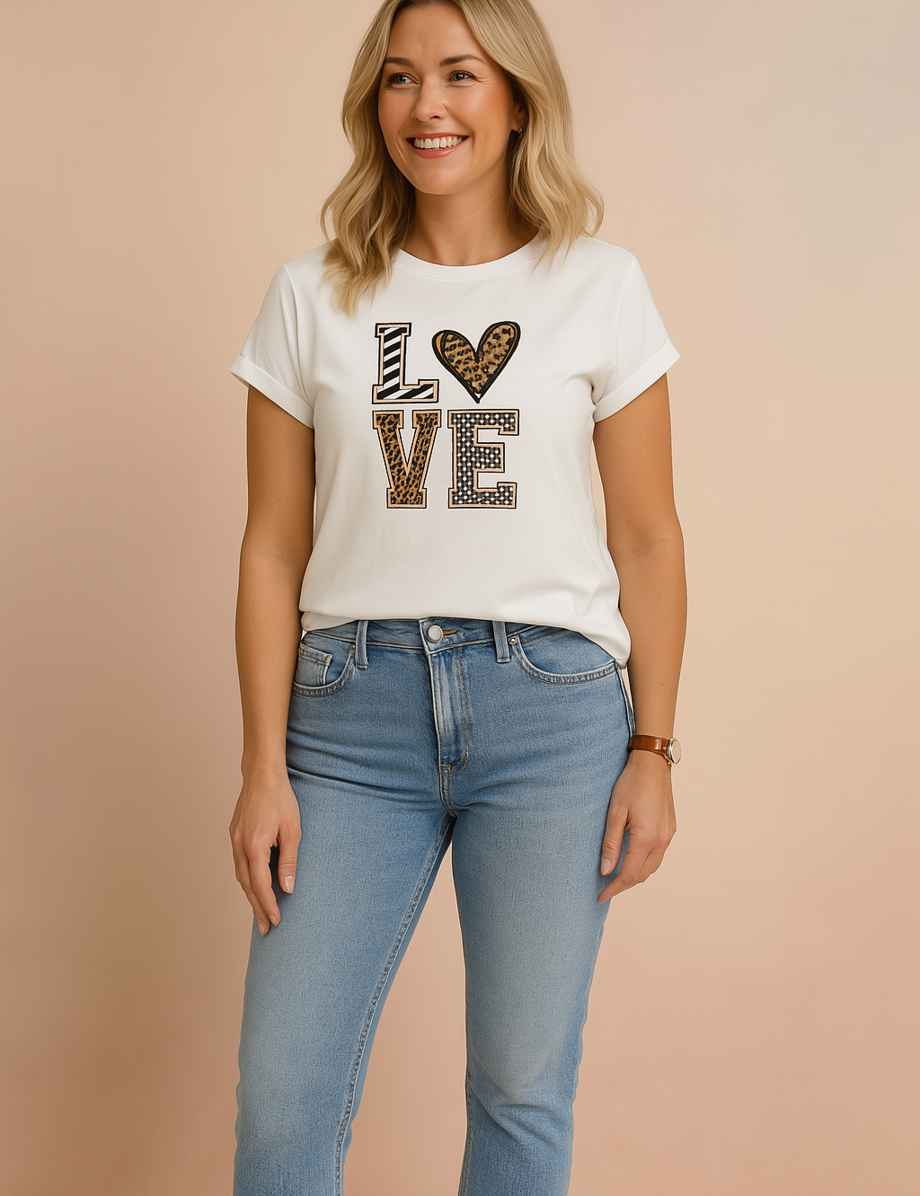 Margaret | Stijlvol T-shirt met print 3