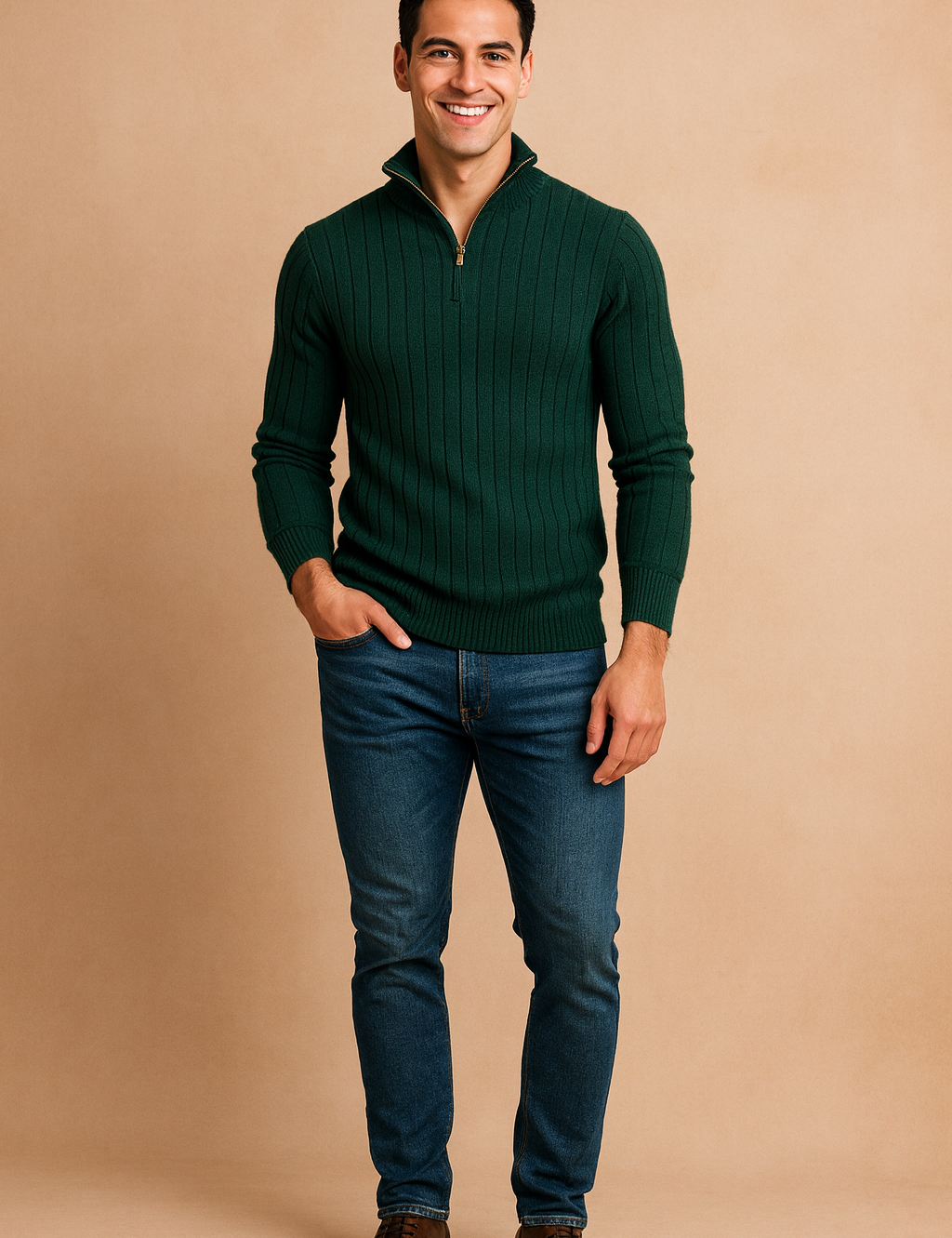 Mariusz | Trøje med halv lynlås 3