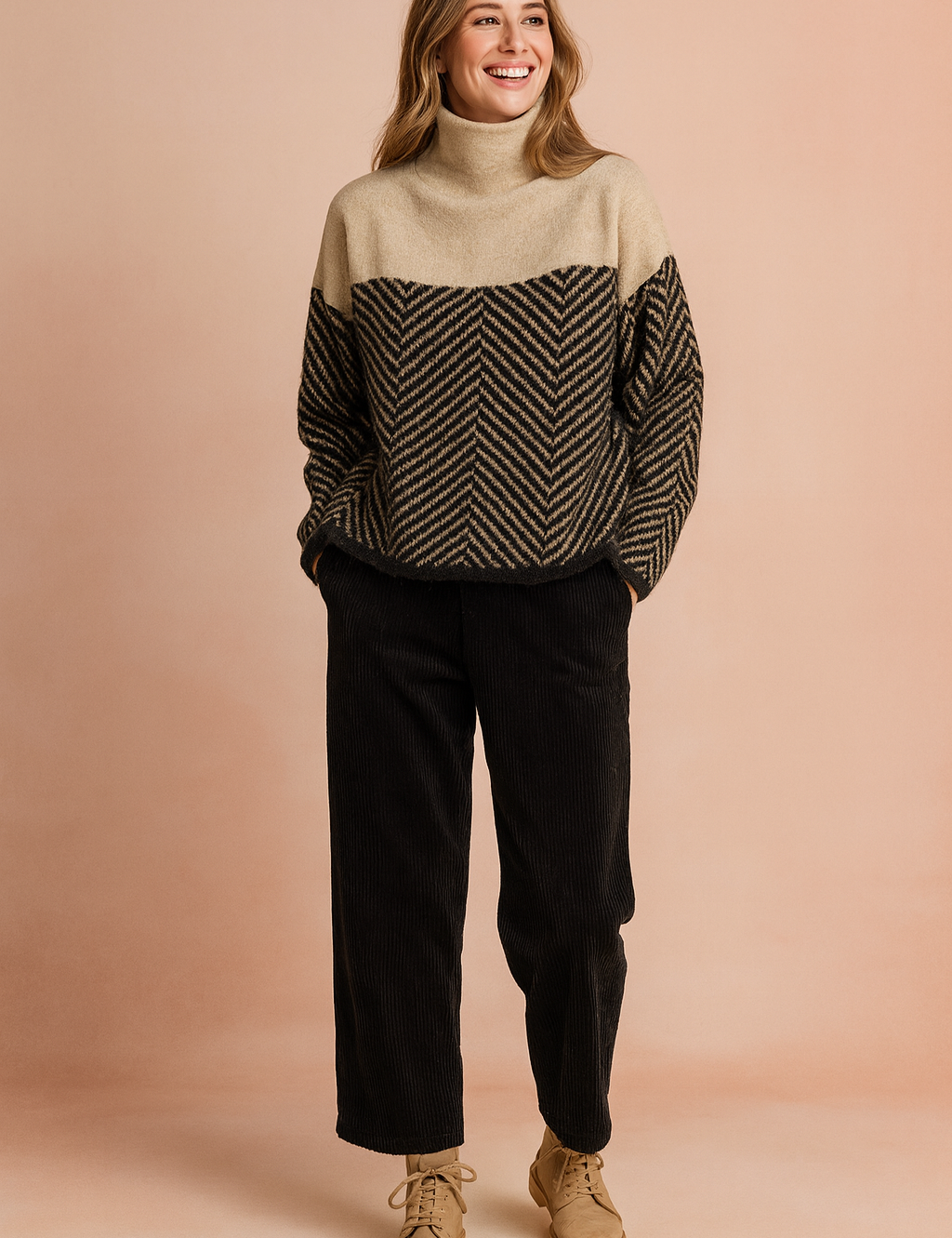 Martyna | Højhalset sweater 2