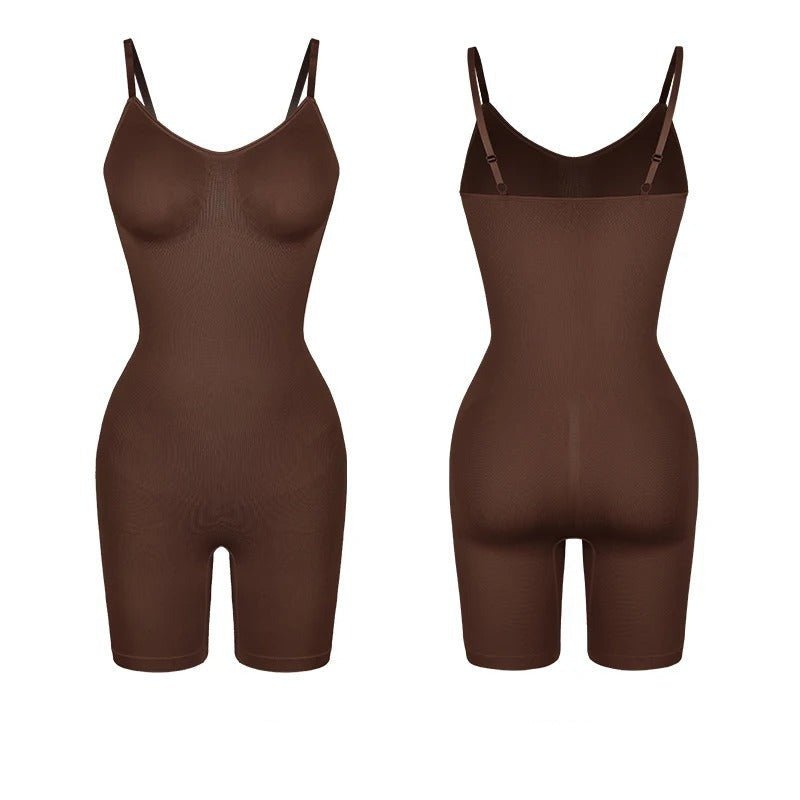 Mavekontrol bodysuit - Sømløs numseløfter, lårslankere, skulpturerende undertøjs-bodyshaper 2