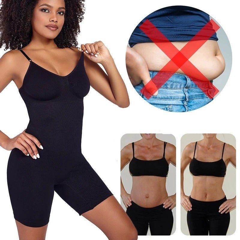 Mavekontrol bodysuit - Sømløs numseløfter, lårslankere, skulpturerende undertøjs-bodyshaper 4