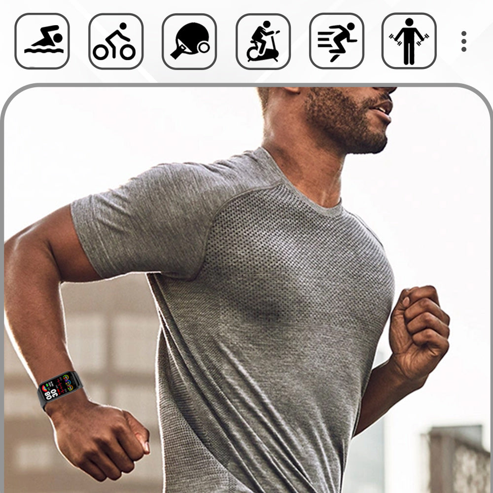 Medicinsk smartwatch med multidimensionel sundhedsovervågning 7