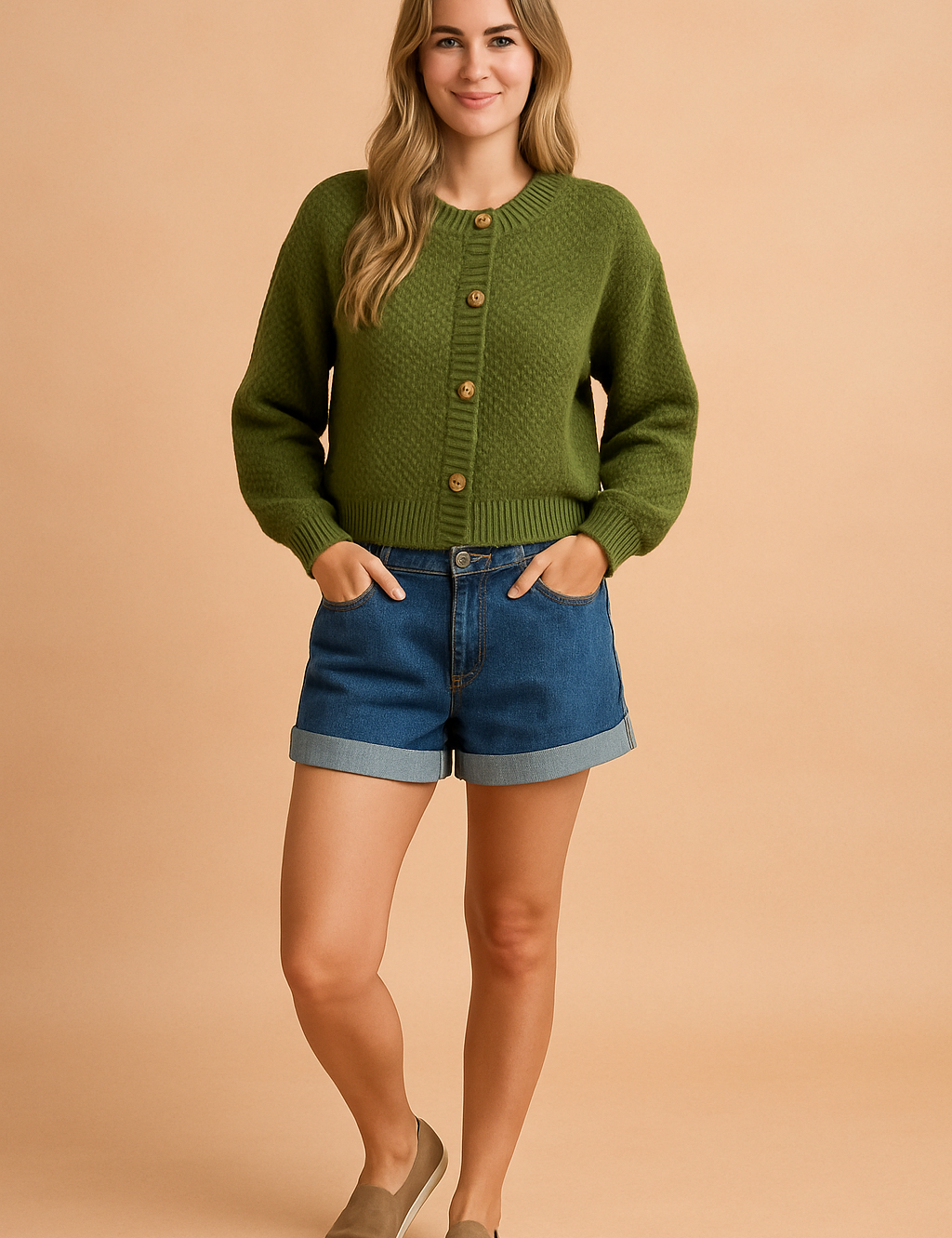 Melissa | Cardigan med korte knapper 3