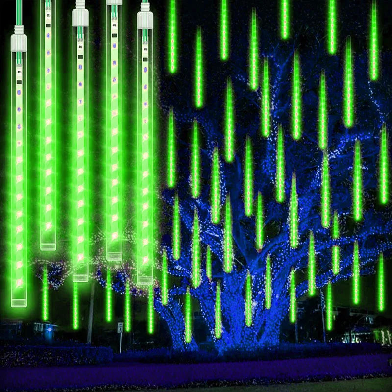 Meteordråber | LED-vanddråbelys til festlig udendørsindretning 10