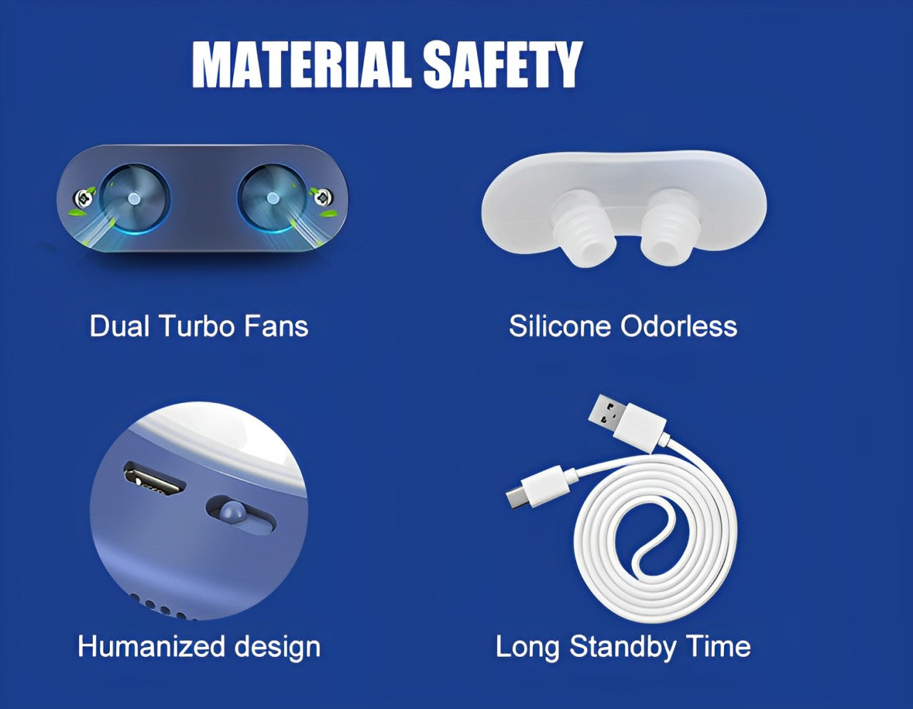 Mikro CPAP søvnapnømaskine til rejser og anti-snorken - CPAP-alternativ 5