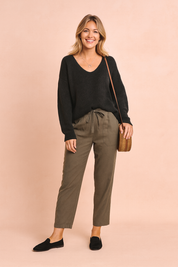 Mila | V-hals sweater 1