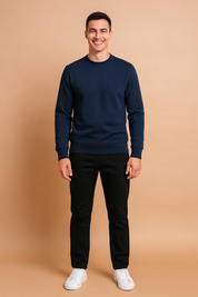 Milan | Sweatshirt med rund hals og tidløs stil 2