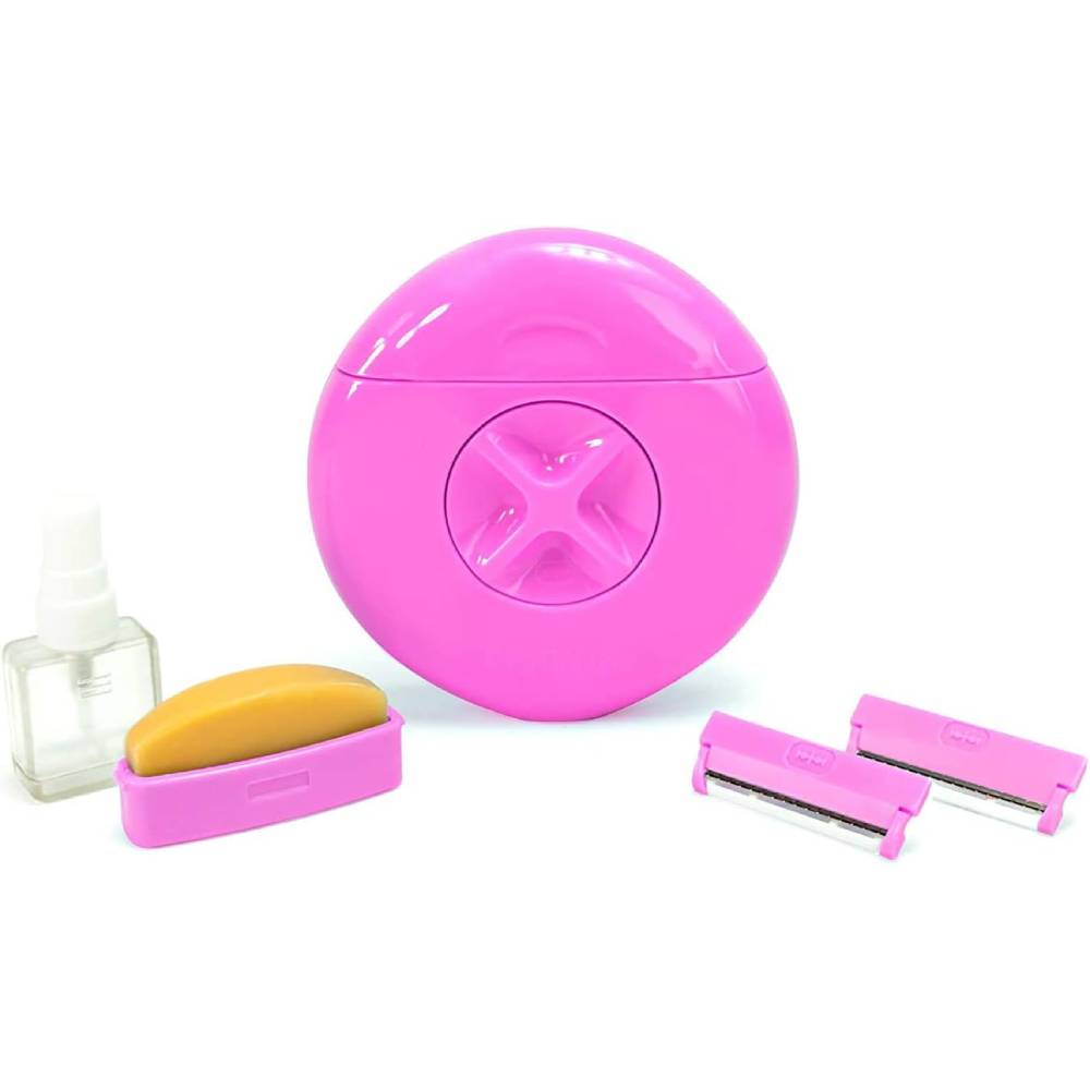 Mini bærbar 3-i-1 elektrisk barbermaskine til kvinder - Glat hud Lady Shaver 0