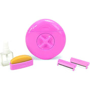 Mini bærbar 3-i-1 elektrisk barbermaskine til kvinder - Glat hud Lady Shaver 0