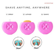 Mini bærbar 3-i-1 elektrisk barbermaskine til kvinder - Glat hud Lady Shaver 5